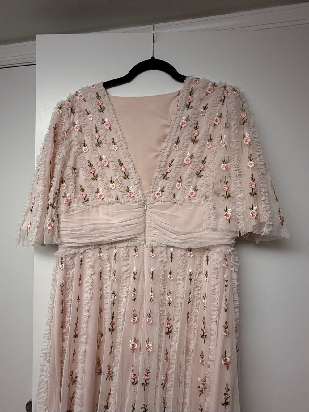 Mac Duggal Blush Pink Evening Dress - Picture 8 of 10